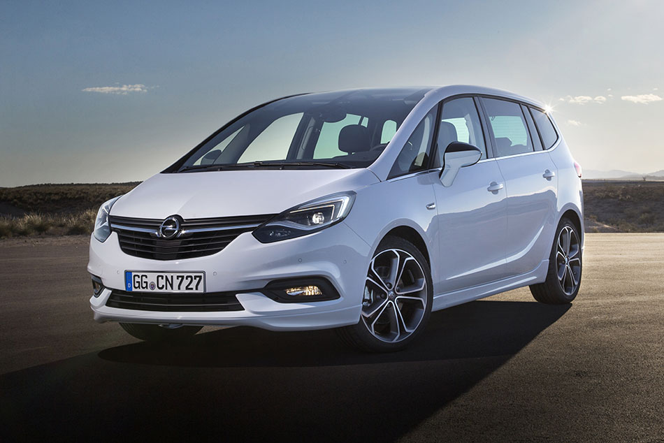 Opel Zafira 2016, az Opel úttörő hétülésese
