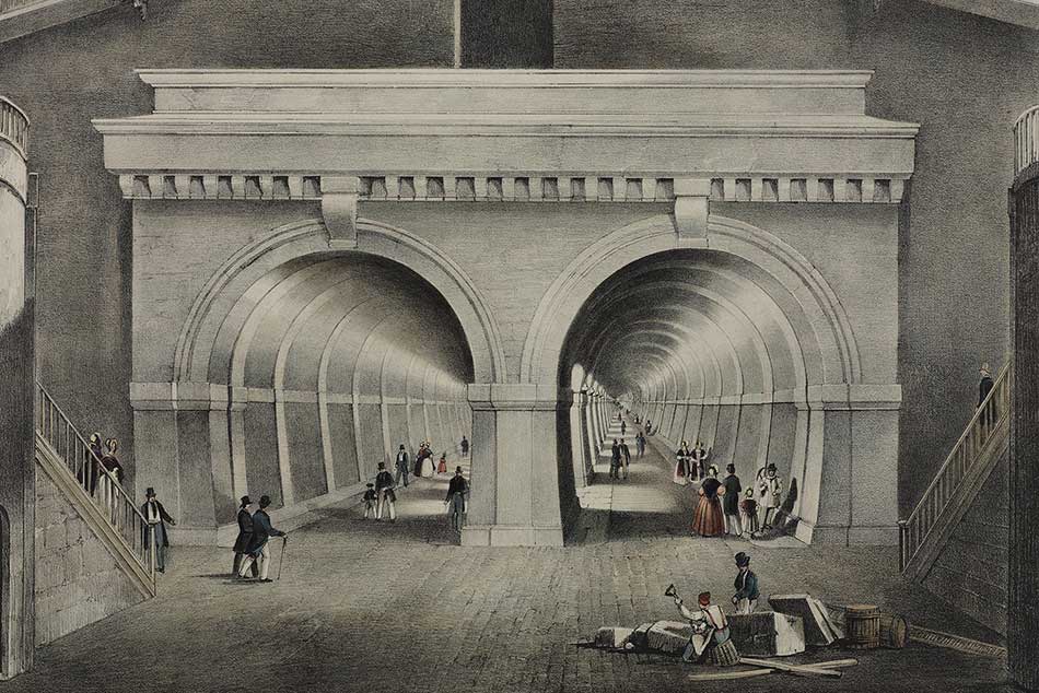 A világ első víz alatti alagútja – Thames Tunnel London