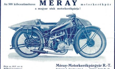 Méray motorkerékpár – A magyar motorgyártás bölcsője