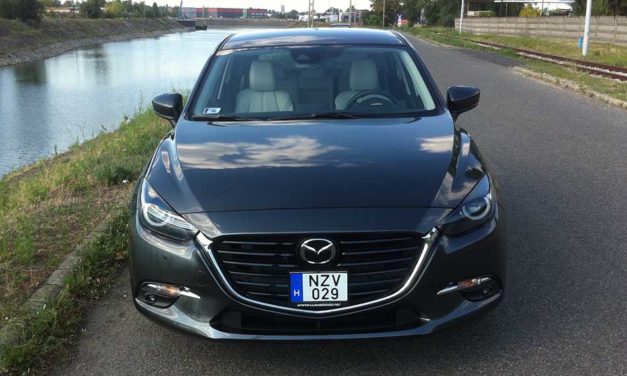 A szépek szépe felfrissült – Mazda3 Sport facelift – 2.0 Revolution Top