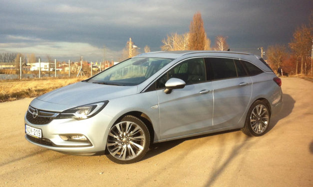 Opel Astra Sports Tourer 1.6 CDTi teszt – Egy okos választás