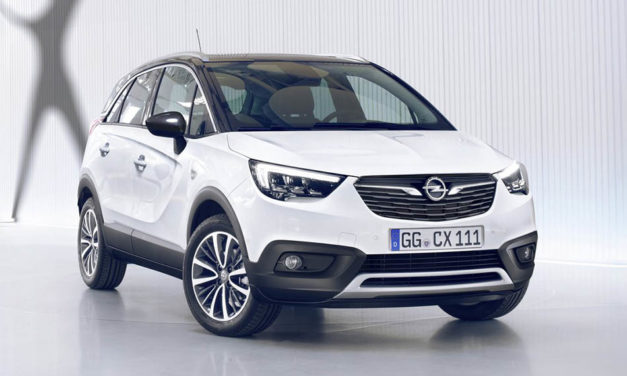 Új Opel crossover a láthatáron – Opel Crossland X 2017