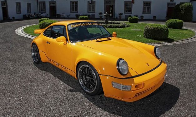 Porsche 964 tuning DP Motorsport – Sárga veszedelem