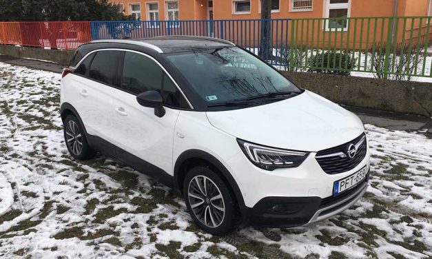 Az első franciás német – Opel Crossland X teszt-1.6 CDTi Innovation