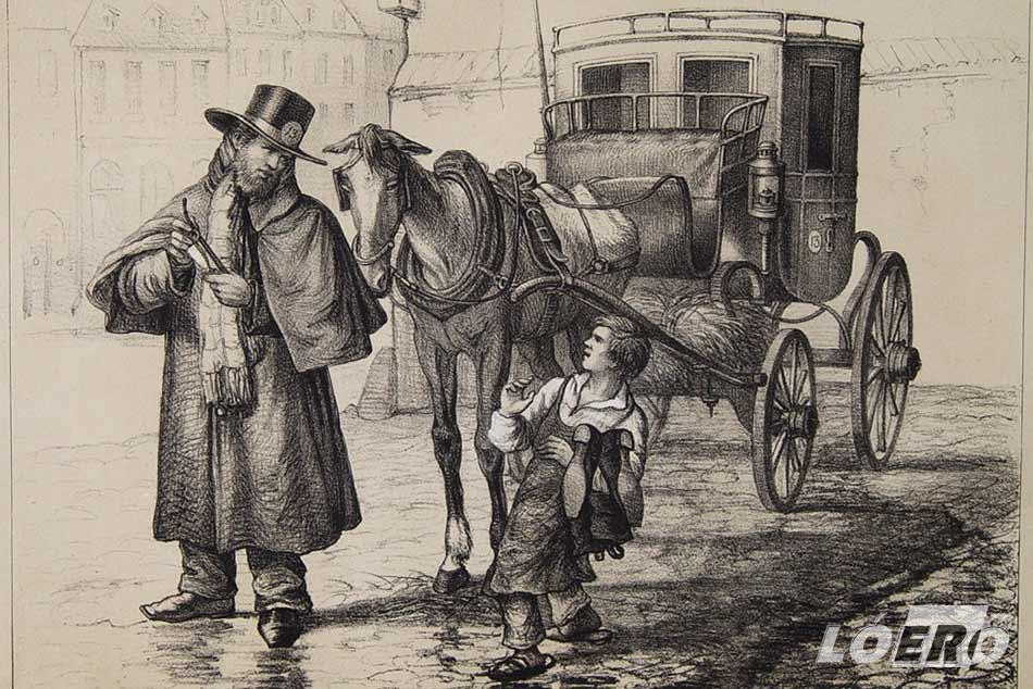 Pesten és Budán már az 1700-as évek végén megjelent a konflis és a fiáker