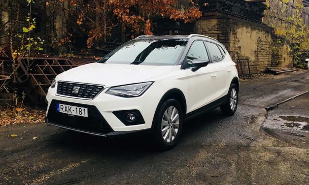 Seat Arona 1.6 TDI Xcellence teszt – A gyilkos természetű