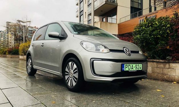 Volkswagen e-Up – Elektromos autó városlakóknak